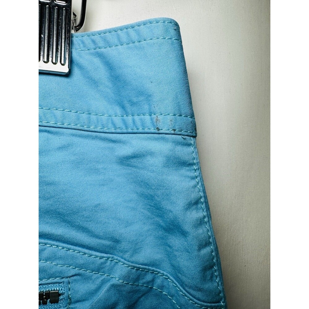 Athleta Convertible Outdoor Hiking Pants Aqua Blue Pockets Women's 14‎ - Picture 8 of 16